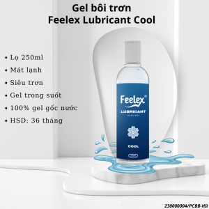 Gel bôi trơn mát lạnh Feelex Lubricant Cool – 250ml