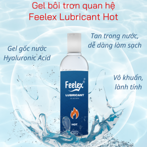 Gel bôi trơn ấm nóng Feelex Lubricant Hot - 250ml