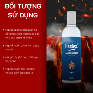 Gel bôi trơn ấm nóng Feelex Lubricant Hot - 250ml