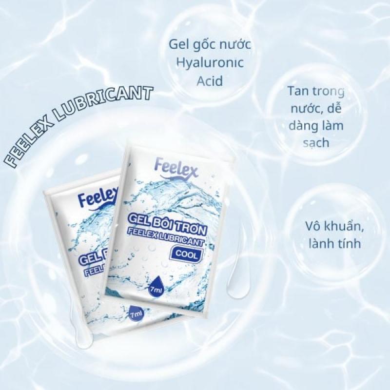 Gel bôi trơn dạng gói Feelex Lubricant Cool – 7ml