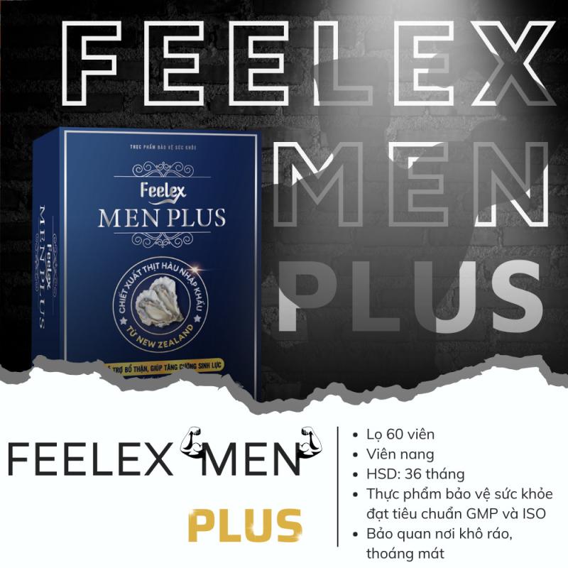 Viên uống Feelex Men Plus - Hộp 60 viên