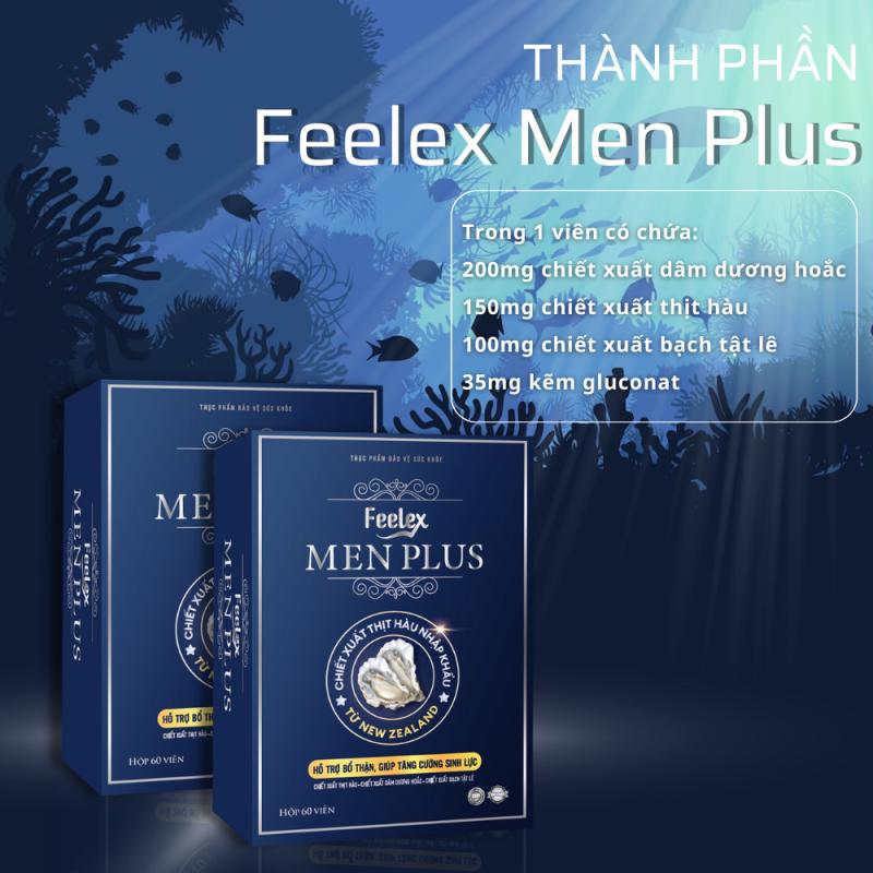Viên uống Feelex Men Plus - Hộp 60 viên