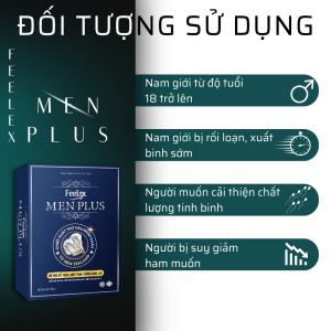 Viên uống Feelex Men Plus - Hộp 60 viên
