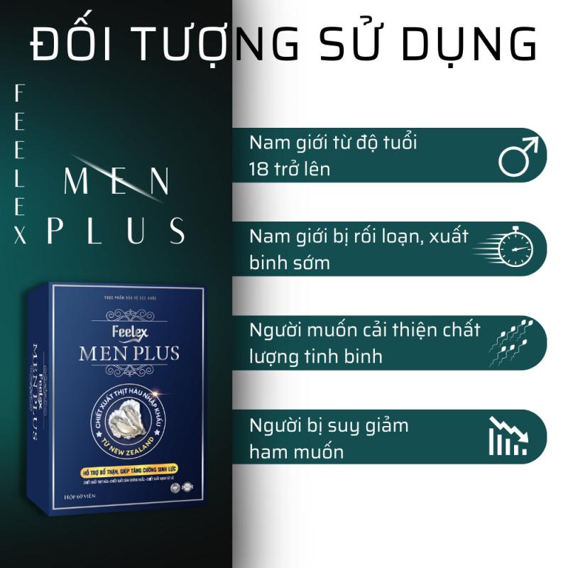 Viên uống Feelex Men Plus - Hộp 60 viên