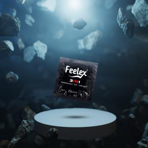 Bao cao su Gân Gai Kéo dài thời gian Nhiều Gel Feelex 3in1