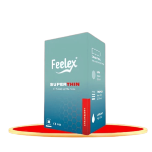 Bao cao su gia đình Feelex Superthin siêu mỏng - Hộp 30 cái