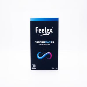 Bao cao su kéo dài thời gian Feelex Performance - Hộp 10 cái
