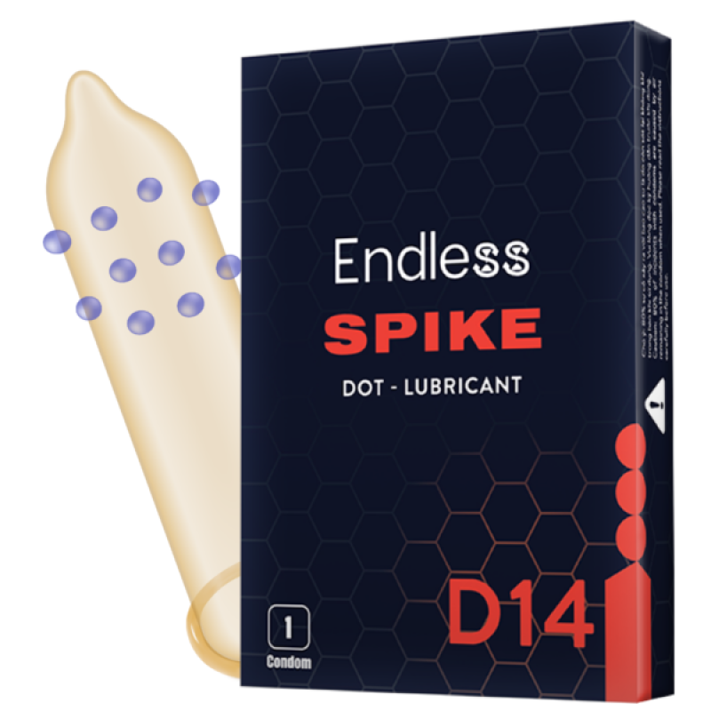 Bao Cao Su Râu Rồng Endless Spike – Gân gai – Nhiều gel bôi trơn