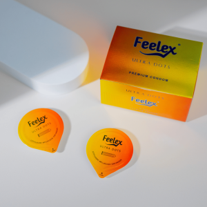 Bao cao su Siêu Gai Feelex Ultra Dots - Tăng khoái cảm với 2000 gai nhỏ độc đáo