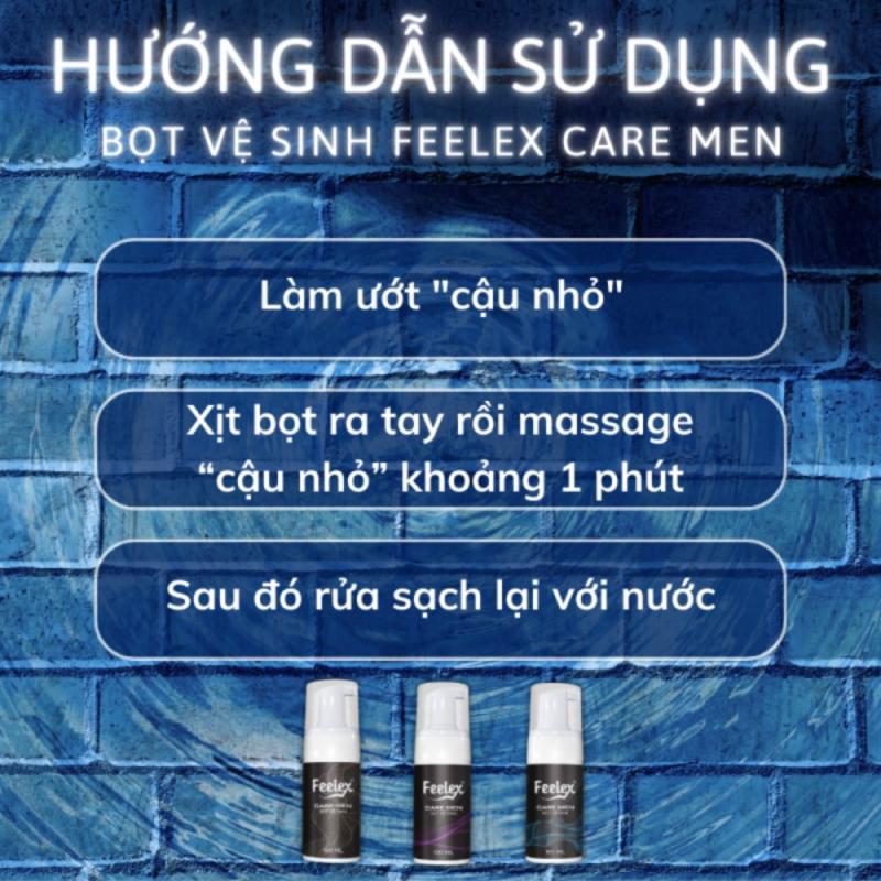 Dung dịch vệ sinh vùng kín nam Feelex Care Men – 100ml