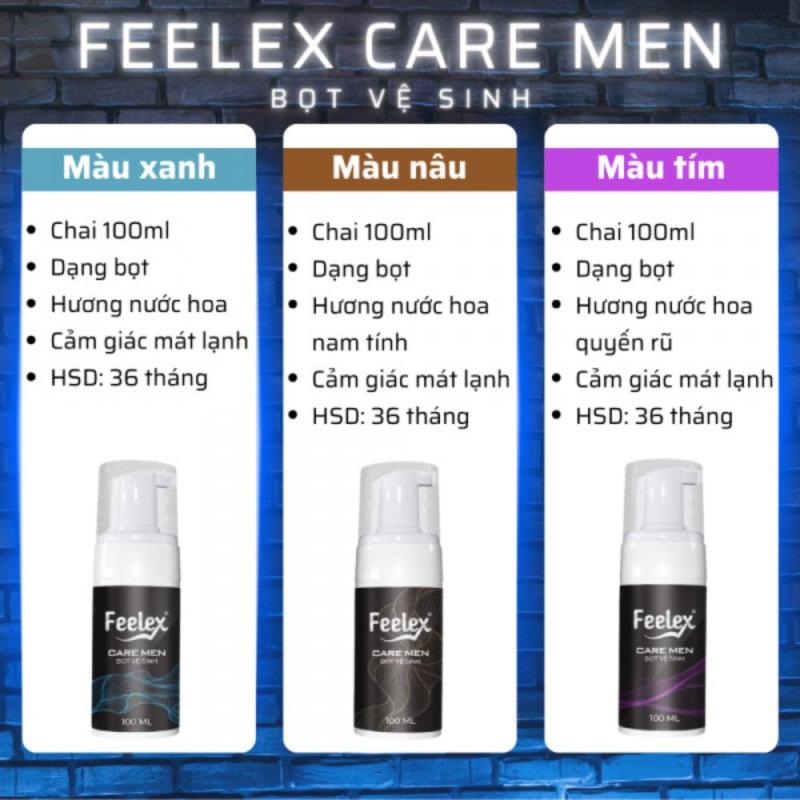 Dung dịch vệ sinh vùng kín nam Feelex Care Men – 100ml