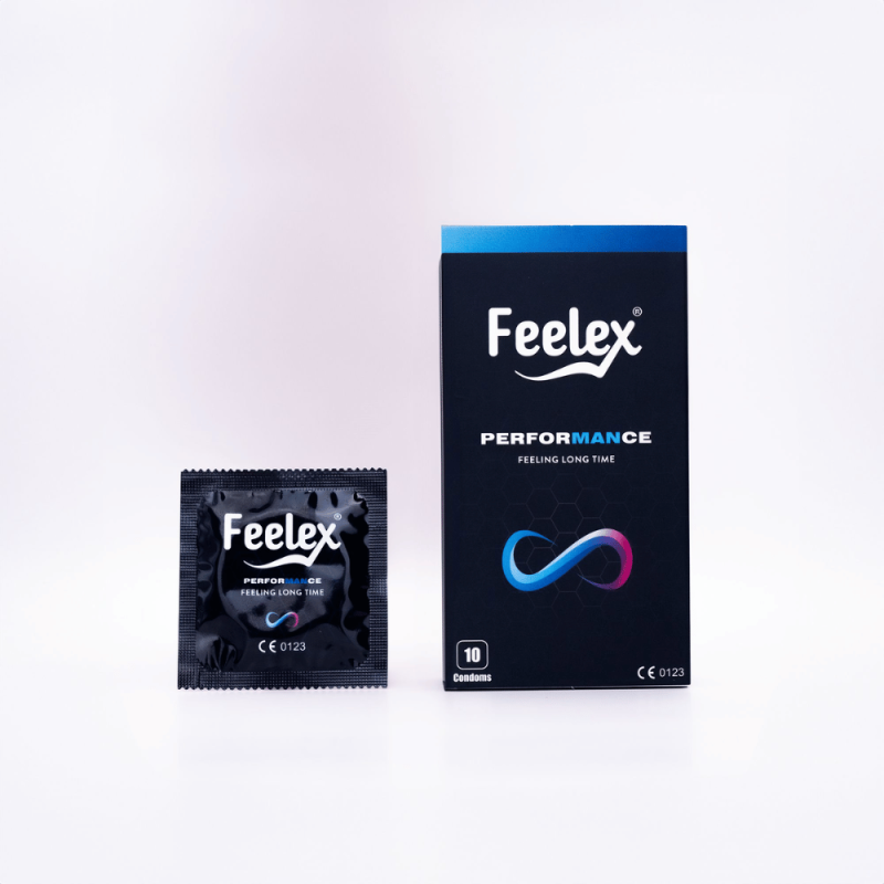 Combo 2 hộp Bao cao su Feelex Performance kéo dài thời gian (2024 )
