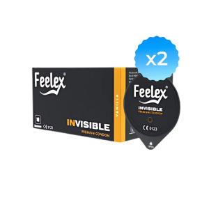 Combo 2 hộp Feelex Invisible (2024)