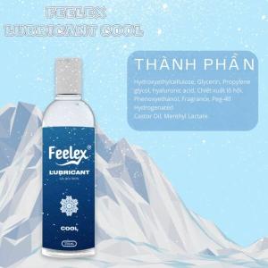 Gel bôi trơn mát lạnh Feelex Lubricant Cool – 250ml