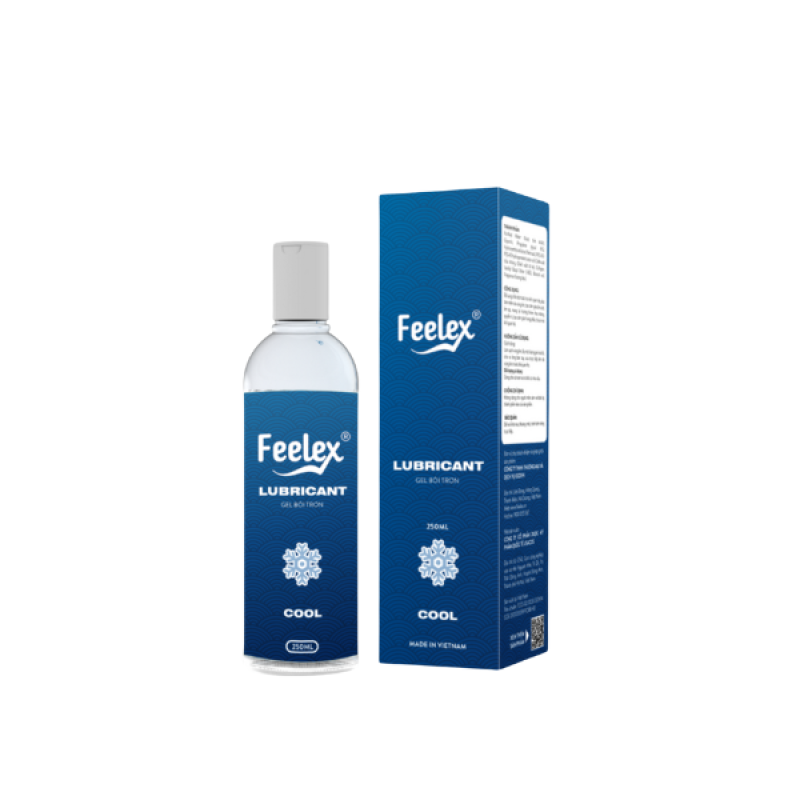 Gel bôi trơn mát lạnh Feelex Lubricant Cool – 250ml