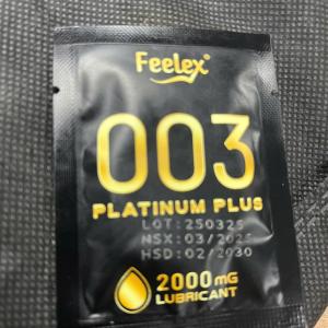 Bao cao su nhiều gel Platium - Hộp 10 chiếc